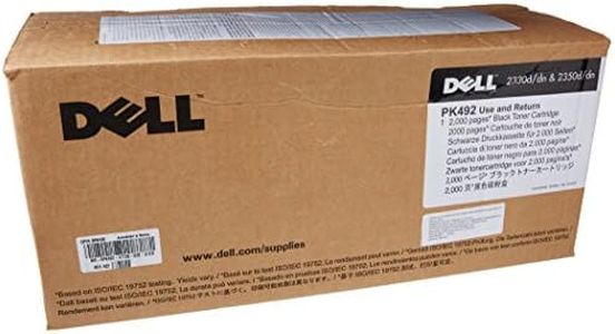 Dell PK492 Black Toner Cartridge 2330d/dn, 2350d/dn Laser Printer