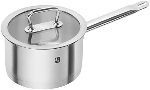 Zwilling J.A. Henckels Japan 65125-180 Pro Saucepan, 7.1 inches (18 cm) (with Glass lid), One-Handed Pot, Stainless Steel, 3-Layer Bottom Structure, Induction Compatible, 65125-180