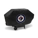 NHL Winnipeg Jets Deluxe Grill Cover, Black, 68 x 21 x 35