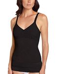 Bali Women’s Shapewear Firm Control Lace ’N Smooth Shaping Cami Fajas DF8L12, Black, Large