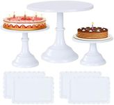 Cake Stand,7Pcs Round Metal Cake Di