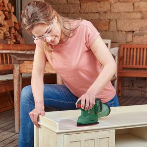Bosch EasySander 18V Cordless Sander – Lightweight Handheld Power Tool