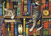 Buffalo Games - Charles Wysocki - Frederick The Literate - 300 Large Piece Jigsaw Puzzle