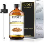 EUQEE Frankincense Essential Oil 118ml Large Bottle Frankincense Oil with Glass Dropper for Diffuser, Aromatherapy, Sopa Making - 4 Fl.Oz