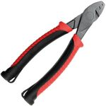 Fox Rage Pike Predator Fishing Carbon Steel Gunmetal Grey Crimping Pliers 6" Ergonomic Handles