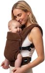 Boba Auri Baby Carrier Newborn to Toddler - Corduroy-Cotton Newborn Carrier, 3 Ergonomic Positions (Front in/Front Out/Back), “M”-Position Baby Carriers with Adjustable Seat (3.2-20 kg)