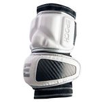 Epoch Lacrosse Integra Elbow Caps for Defensemen, White, Large