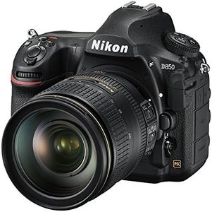 Nikon D850 45.7MP Digital SLR Camera (Black) with AF-S Nikkor 24-120mm F/4G ED VR Lens and 64GB Memory Card