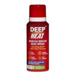 Deep Heat - Muscle Rescue Heat Spray, Fast Acting, Soothing Relief, 72.5 ml (Pack of 1)