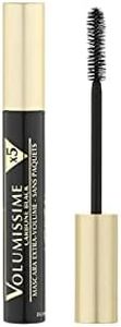 L'Oreal Paris Make-up Designer Volumissime Carbone X5 Máscara De Pestañas, Color Negro - 7.5 Ml, Carbone Black