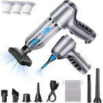 Car Vacuum Cleaner - 15000PA High Power Wireless Handheld Vacuum, 3 IN 1 Multifunctional Cordless Vacuum with Brushless Motor, Portable Mini Vacuum Cleaner Rechargeable for Car Detailing, Home, Office