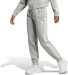 adidas Women's Sportswear Future Icons 3-Stripes Regular Fit Tracksuit Pants, Grey, Small