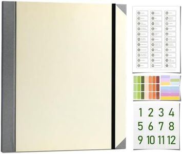 The Life Book Document Organizer - Binder for Important Documents, Document Organizer Foliofor Bills Checks Birth Certificates etc