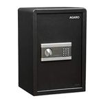 AGARO Salvo AG41, Digital Security Safe for Home & office with Electronic keypad locker, 41 litres Capacity, 2.3 Cubic feet, Black