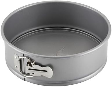 Farberware Bakeware Springform Baking Pan, Round Nonstick Cheesecake Pan - 9 Inch, Gray