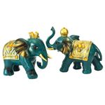 Wicker Elephant Tables