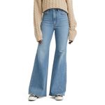Levi's Women's Ribcage Bell Bottom Jeans, Ringing Bells, 30