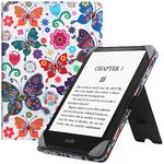 HGWALP Universal Stand Case for 6-6.8 inch eReaders,Premium PU Leather Sleeve Stand Cover with Handstrap Compatible with All 6" 6.8" Paperwhite/Kobo/Tolino/Pocketook/E-Book Reader-BF