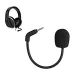 kwmobile Microphone Compatible with TurtleBeach Recon 500 - Replacement Mic for Gaming Headphones - Black