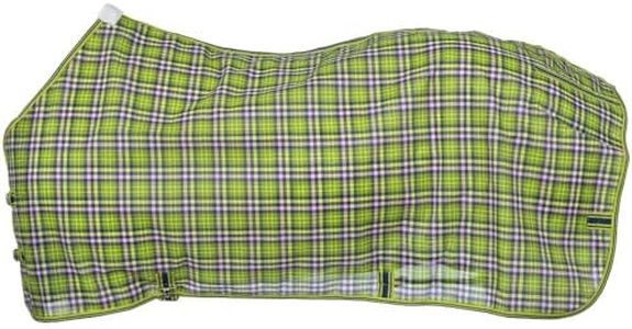 Tough 1 Deluxe Mesh Fly Sheet Prints 75 Neon Green