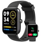 Smart Watch for Men Women with Bluetooth Call,Alexa Built-in Smartwatch,1.83"DIY Dial Fitness Watch with Sleep Heart Rate SpO2 Monitor,100+ Sport Mode,IP68 Waterproof Watch Compatible with Android iOS