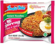 Indomie Mi Goreng Instant Stir Fry Noodles, Halal Certified, Hot & Spicy / Pedas Flavor 2.82 Ounce (Pack of 30)