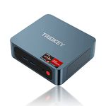 TRIGKEY S5 Pro 19V3A Max 57W Mini PC Ryzen7 8Core 16 Thread Mini Computers 5800H（Up to 4.4GHz） 16G DDR4+500G NVME SSD Micro PC | 8Core 2000MHz HD Graphics | WiFi-6 | BT 5.2 | HDMI+DP+Type-C| USB 3.2