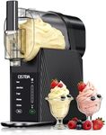 OSTBA Ice Cream Maker Machine & Slushie Machine for Home - Slushy Machine, Self-Cleaning, Family Size, 6 Modes, 6 Textures for Soft Serve, Sorbet, Margaritas, Frapp és, Milkshakes, No Ice Needed