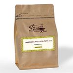 The Indian Chai – Energising Wellness Tea 60 Pyramid Tea Bags with Yerba Mate, Ashwagandha, Ginkgo Biloba, Panax Ginseng, Nettle etc. for Energy, Focus, Digestion and Weight Loss, Herbal Tea