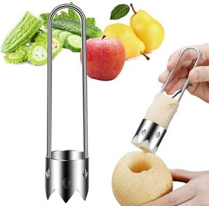 Red Bell Pepper Seed Corer, 2025 Upgraded Reusable Washable Stainless Steel Fruite Cutter Pepper Seed Remover Tool,Tool for Vegetables Fruit Corer Kitchen Gadget(1pc)
