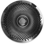 Recoil 8-Inch High Excursion Black Steel Mesh Subwoofer Grille (8 inch)