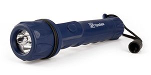 Active Products A50862 3 Led 2Aa Rubber Torch, Blue