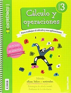 CUADERNO CALCULO SERIE ENTRENATE 3 PRIMARIA - 9788414113554 (ENTRENATE/COMPETENCIA)