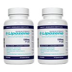 Lipozene Weight Loss Pills (2 Bottles with 120 Capsules Mega Bottle Bundle)