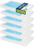 PetSafe ScoopFree Crystal Litter Tray Refills – Premium Blue Crystals, 6-Pack – Disposable Tray – Includes Leak Protection & Low Tracking Litter – Absorbs Odors on Contact
