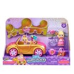 Shopkins Happy Places S7 Royal Convertible for Girls for 5+ (Gold and Pink)