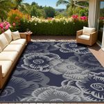 MontVoo Outdoor Rug 8x10 Waterproof