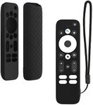 kwmobile Case Compatible with MECOOL KD3 Android TV Stick Case - Soft Silicone Cover for Remote Control - Black