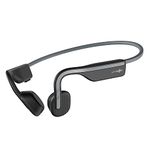 Aftershokz OpenMove Bone Conduction Headphones with Free Ears, Wireless Bluetooth Sport Earphones with Microphone, Bluetooth 5.0, 6 Hours of Battery Life, Perfect for Running, Jogging, Yoga