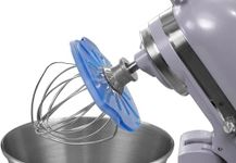 WHISK WIPER PRO for Stand Mixers - Mix Without The Mess - The Ultimate Stand Mixer Accessory - Compatible With KitchenAid Stand Mixers (For Tilt-Head Mixers, Classic Blue)