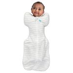 Love to Dream Swaddle UP 1.0 TOG, Dreamer, Medium, 13-19 lbs., Dramatically Better Sleep, Allow Baby to Sleep in Their Preferred arms up Position for self-Soothing, snug fit Calms Startle Reflex