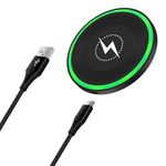 15W Wireless Charger Fast Charging Pad for Samsung Galaxy S24 Ultra/S24/S23/S22/S21/S20/S10/Z Flip 6,Google Pixel 8 Pro 7a 6 5XL iphone Wireless Phone Charger for iPhone 15 14 13 12