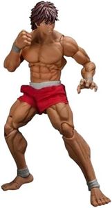 Zhongkaihua Baki Anime Figures Baki Baki Hanma Action Figure PVC Model Statue Storm Collectibles Baki Baki Hanma, 1/12 Action Figure Collectibles Ornaments