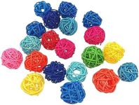 JZK 20 X Colourful Rattan Balls Bir