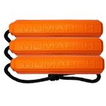 Momarsh Floating Dog Training Bumper, Blind PRO-Pack, Orange, Medium, 3-Pack