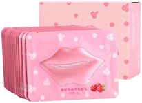 Lip Mask, 20Pcs Cranberry Lip Mask Crystal Collagen Lip Mask Lipbalm Lighten Lip Lines Remove Dead Skin Anti-Aging Make Lip Mask For Your Lip Attractive And Sexy