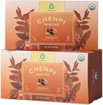 TEAFAY Organic Chenpi White Tea – 20 Count (40 Cups), 100% Natural, Handpicked, Whole Leaf Pyramid Tea Bags, Individually Wrapped, Refreshing Citrus Aroma, Caffeinated, Eco-Friendly
