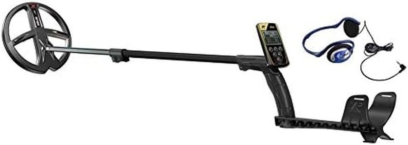 XP ORX Wireless Metal Detector with Back-lit Display + FX-02 Wired Backphone Headphones + 9" X35 Search Coil …