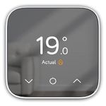 Hive Thermostats Mini for Heating (Combi Boiler) with Hive Hub - Energy Saving Thermostat, Black/White