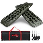 X-BULL New Recovery Traction Tracks Sand Mud Snow Track Tire Ladder 4WD (Olive)